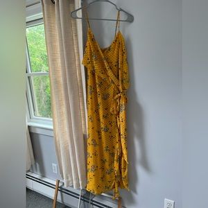 ASTR the label Bette Dress in marigold multi floral